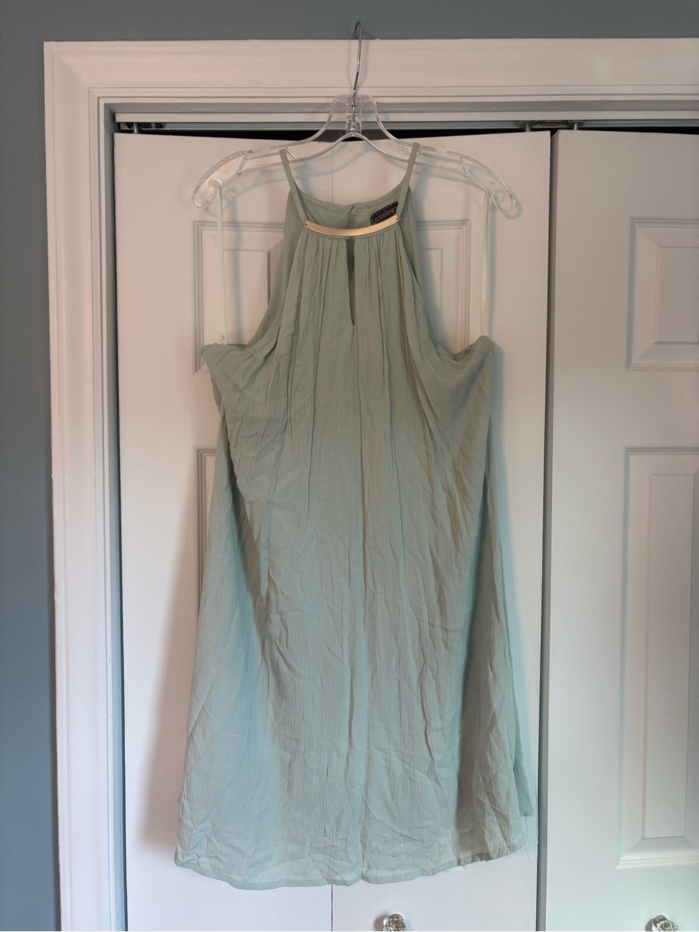 Luxology Sage Swing Dress with Silver Hardware